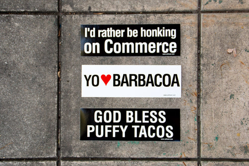 SA Flavor 3 Pack of Bumper Stickers