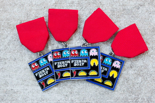 Taco Pacman 2017 Fiesta Medal by Tony Infante